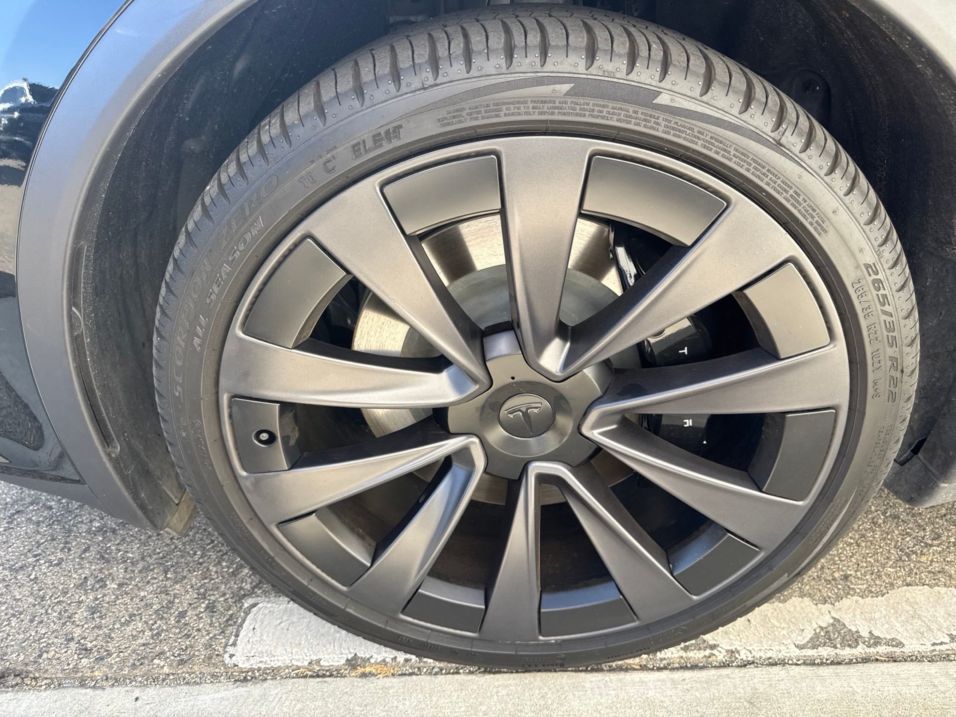 Used 2024 Black Tesla Base image 2