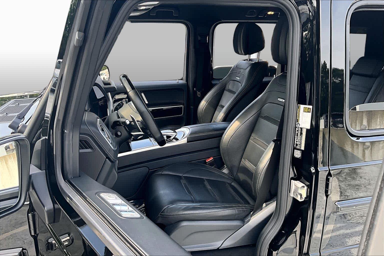 Used 2021 designo Platinum Black Metallic Mercedes-Benz AMG® G 63 image 8