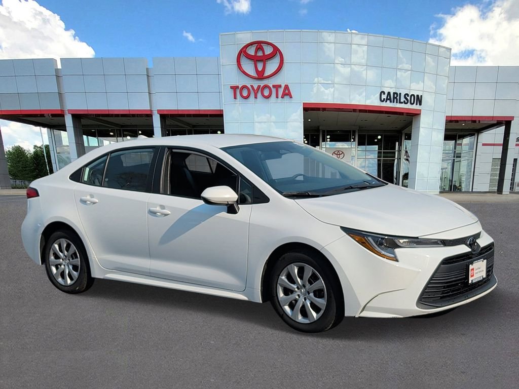 Certified 2023 Toyota Corolla LE with VIN 5YFB4MDE7PP058455 for sale in Minneapolis, Minnesota