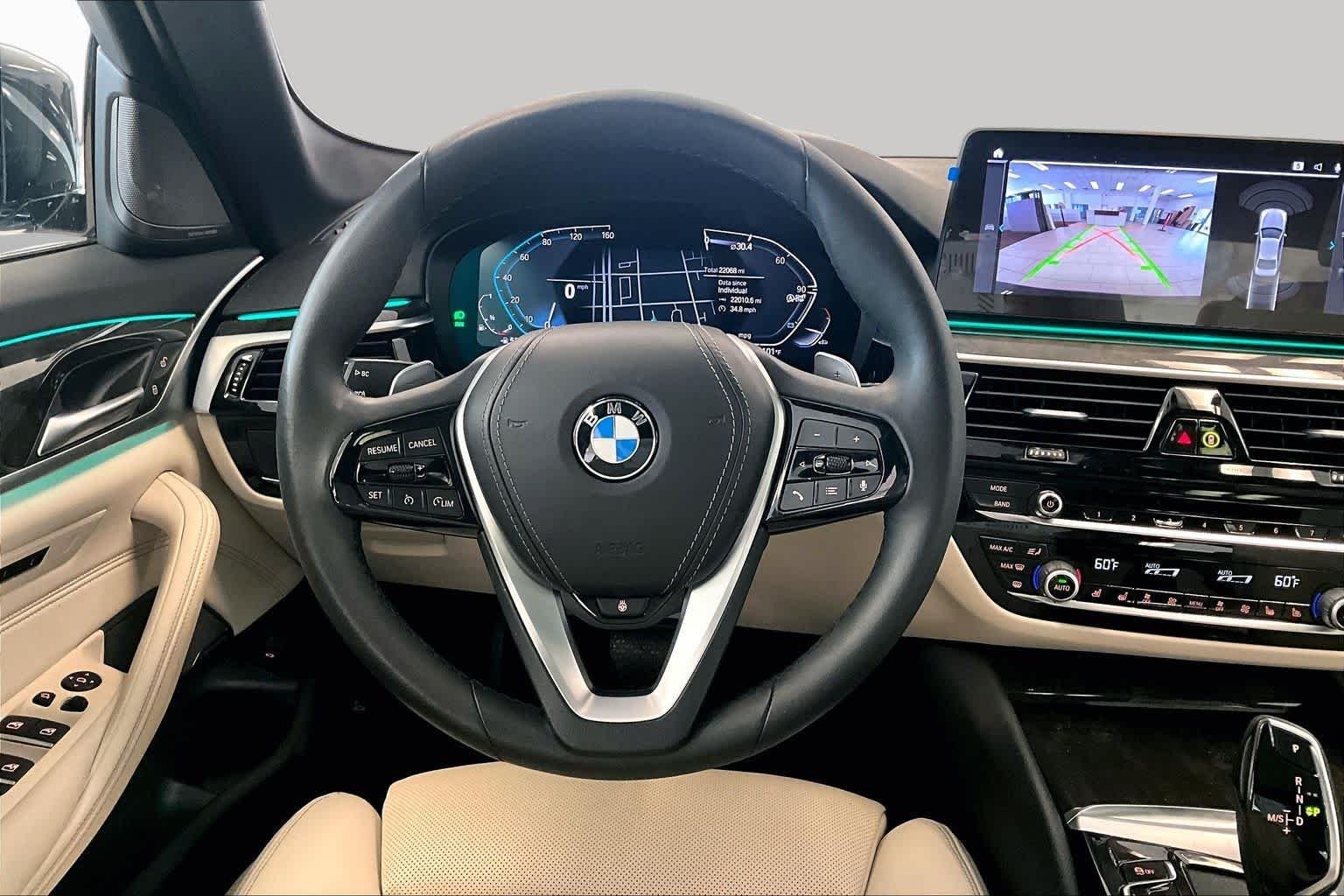 Used 2023 Black Sapphire Metallic BMW 530i image 16