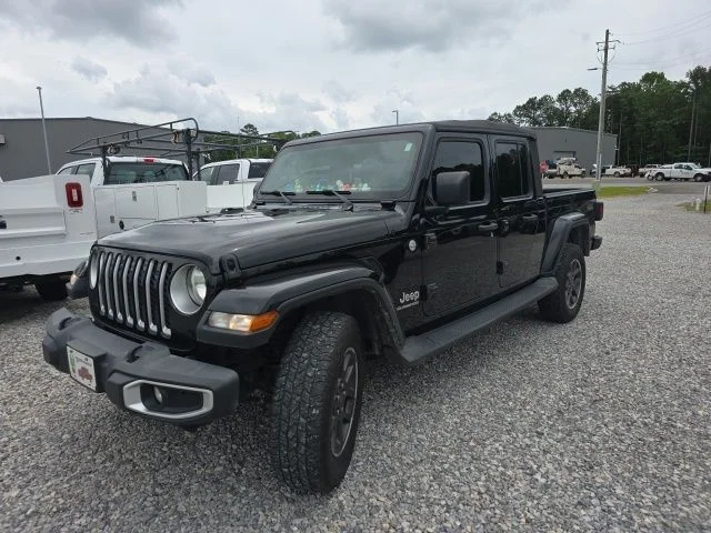Used 2022 Black Clearcoat Jeep Overland image 2