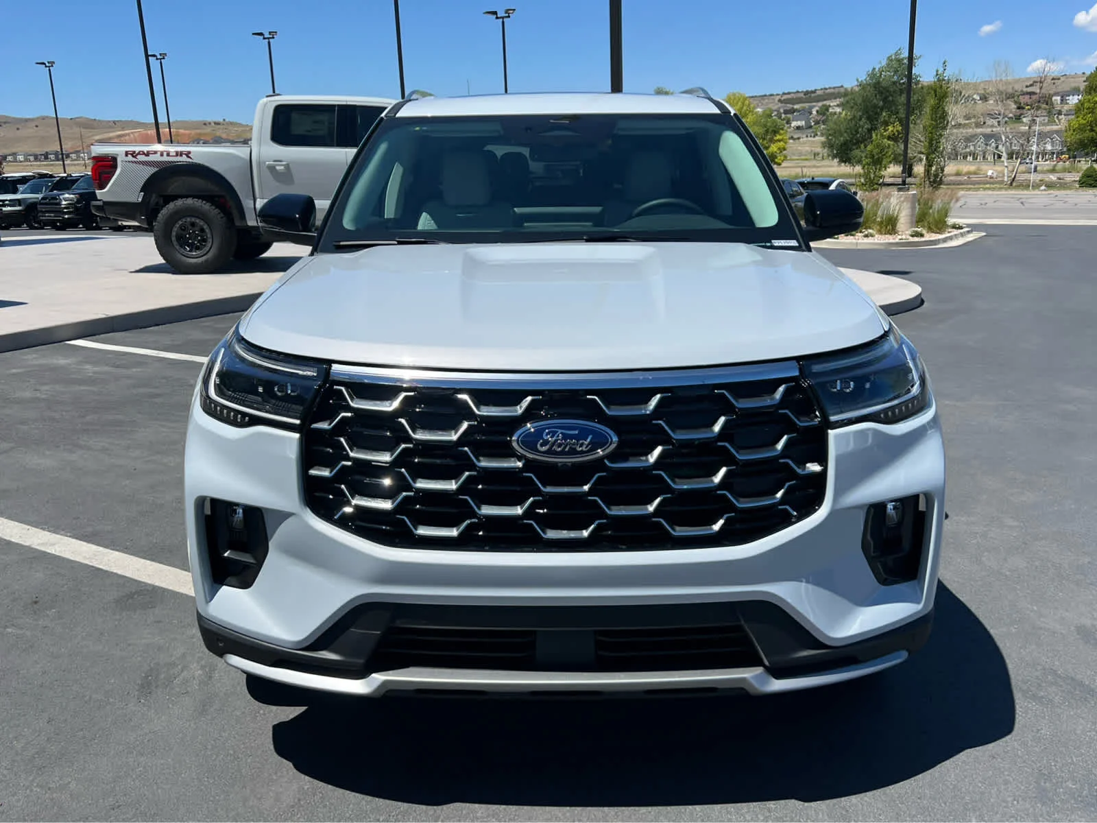 New 2026 Space White Metallic Ford Platinum™ image 3