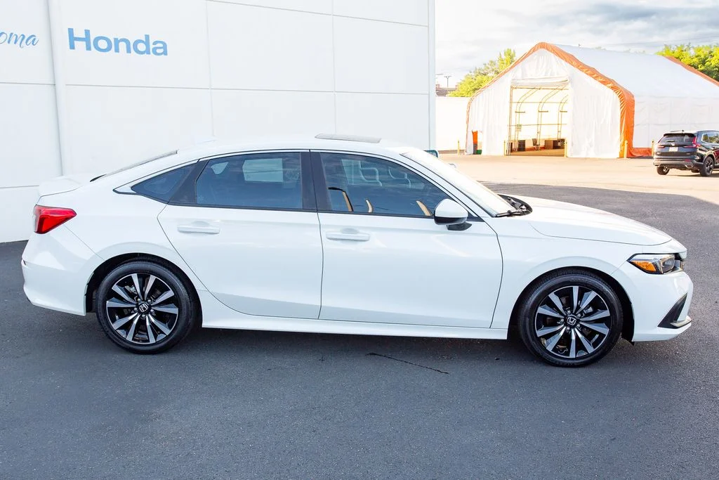 Certified Used 2023 Platinum White Pearl Honda 1.5T EX BD image 16