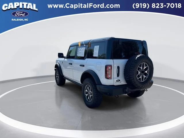 Used 2025 White Ford Badlands image 6