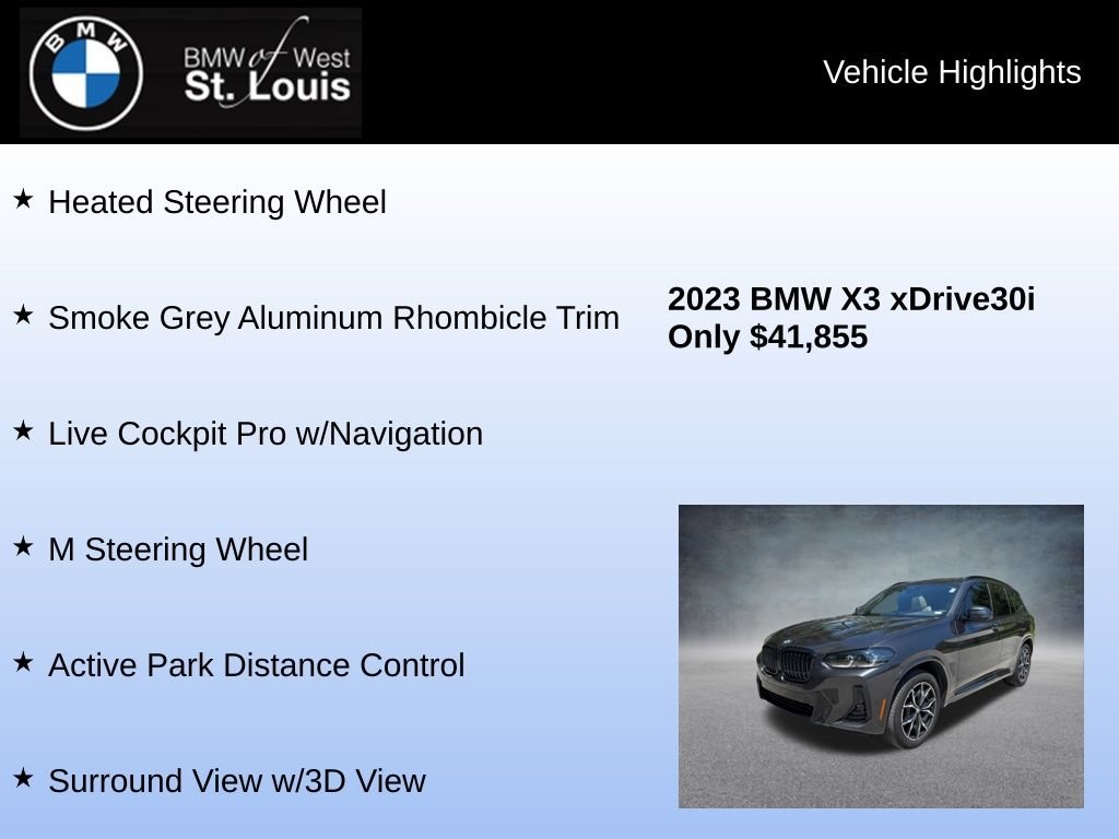 Used 2023 Gray BMW xDrive30i image 31