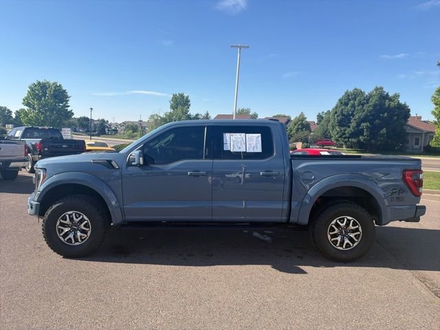 Certified Used 2023 Azure Gray Metallic Ford Raptor image 2