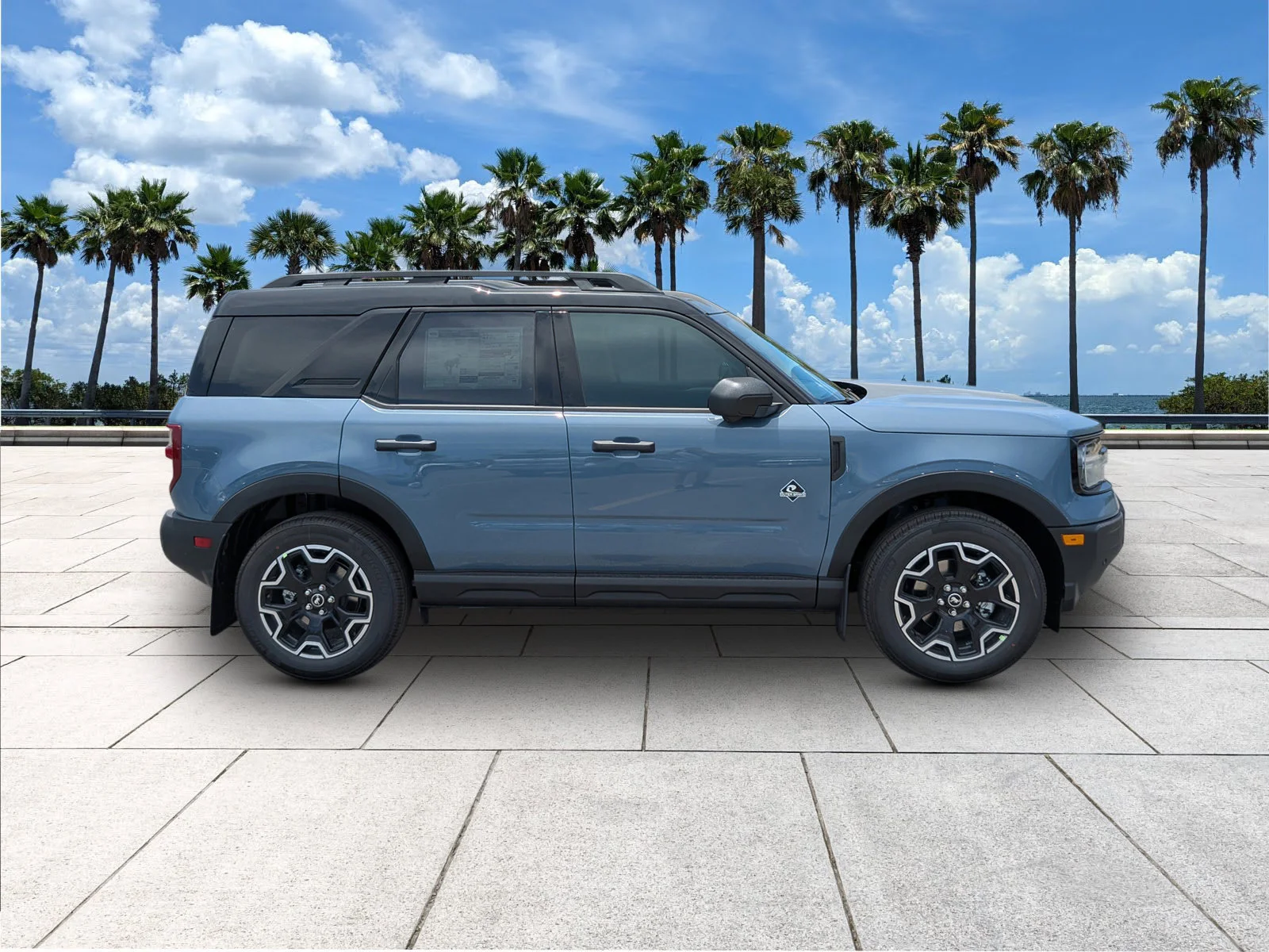 New 2026 Azure Gray Metallic Tri-Coat Ford Outer Banks® image 8