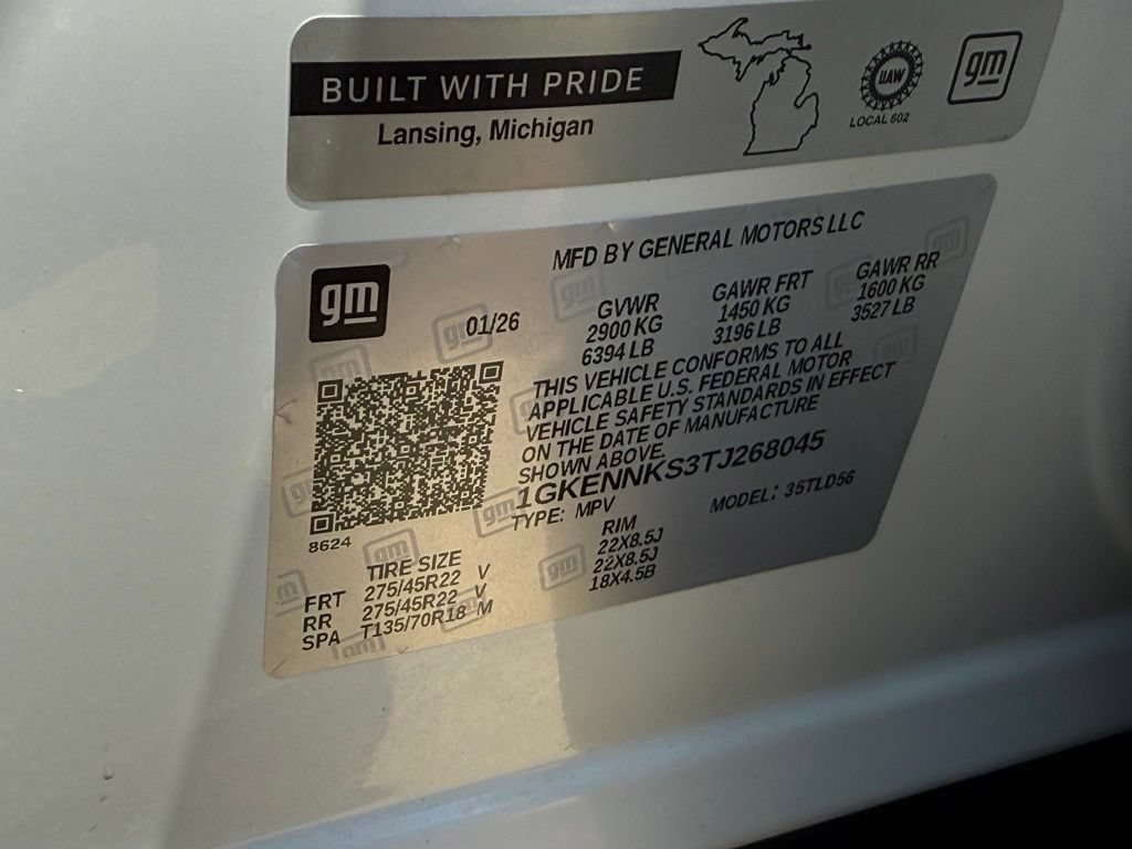 New 2026 Summit White GMC Elevation image 13