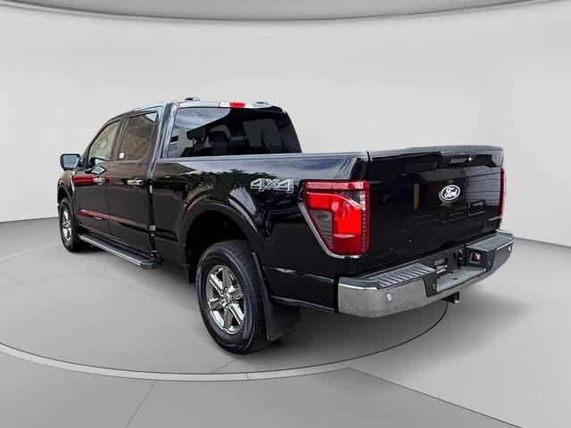 Used 2024 Agate Black Metallic Ford XLT image 3