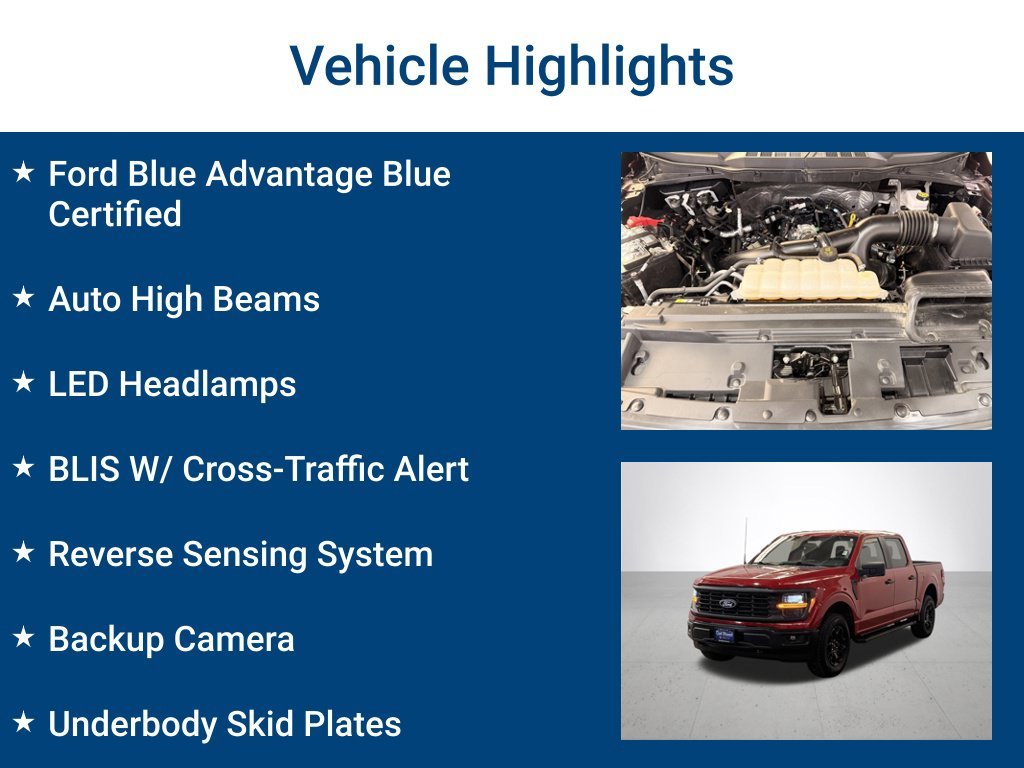 Certified Used 2025 Red Ford STX image 3