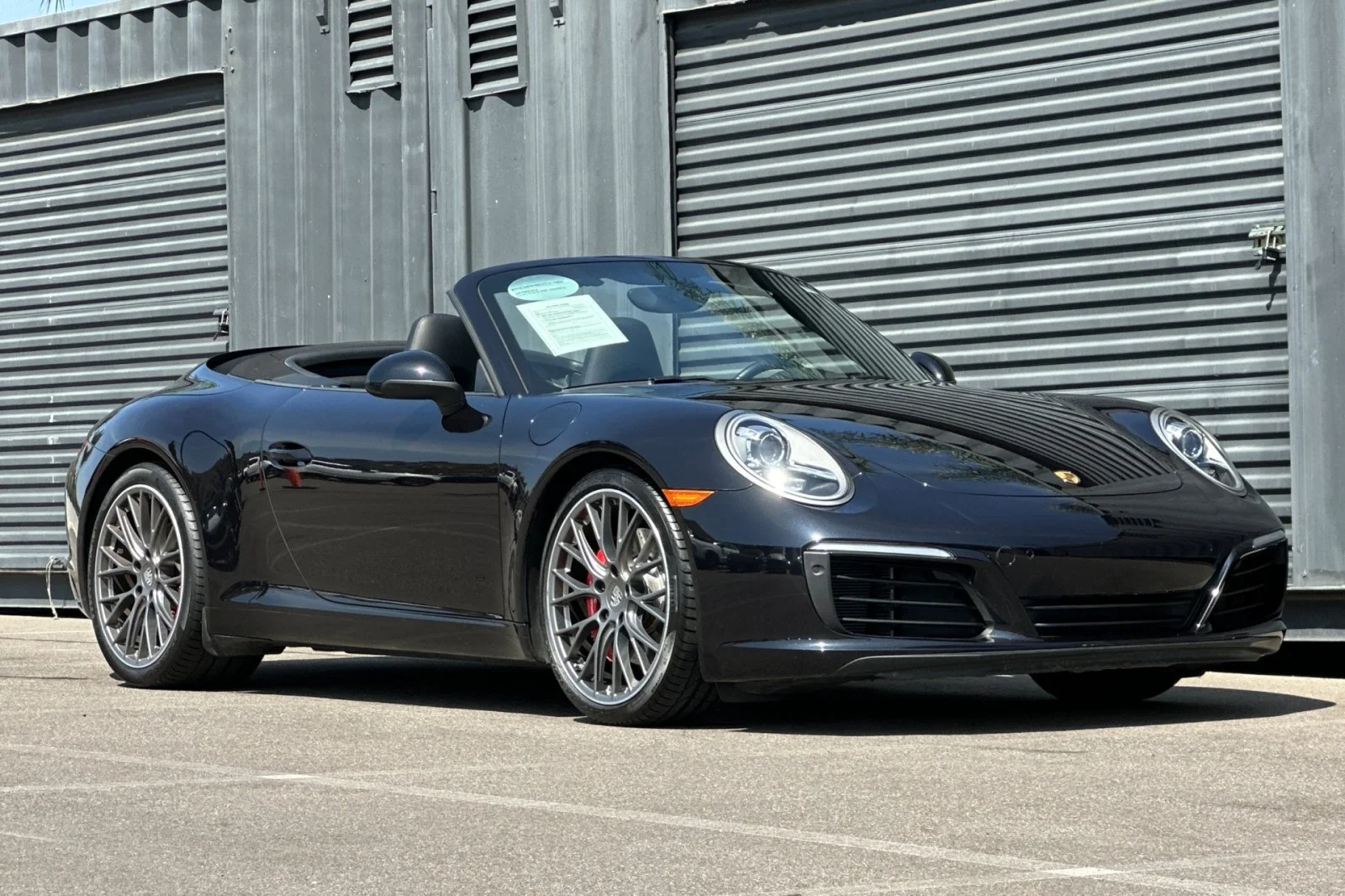 Certified Used 2017 Jet Black Metallic Porsche Carrera S Cabriolet image 10