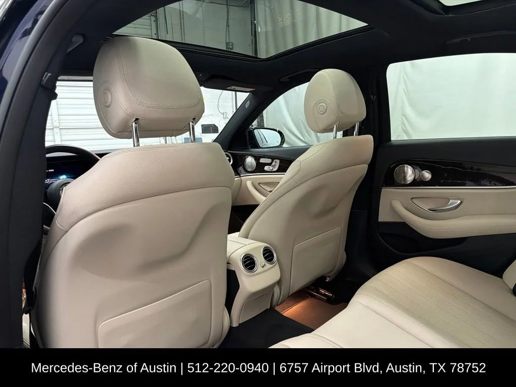 Certified Used 2021 Blue Mercedes-Benz E 350 image 19