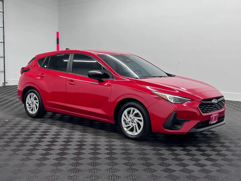 Used 2025 Pure Red Subaru Base image 7