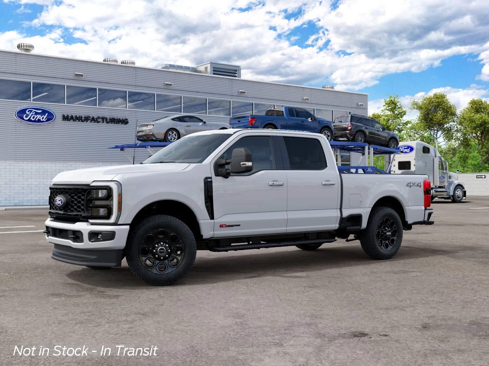 New 2027 Oxford White Ford F-250® XLT image 1