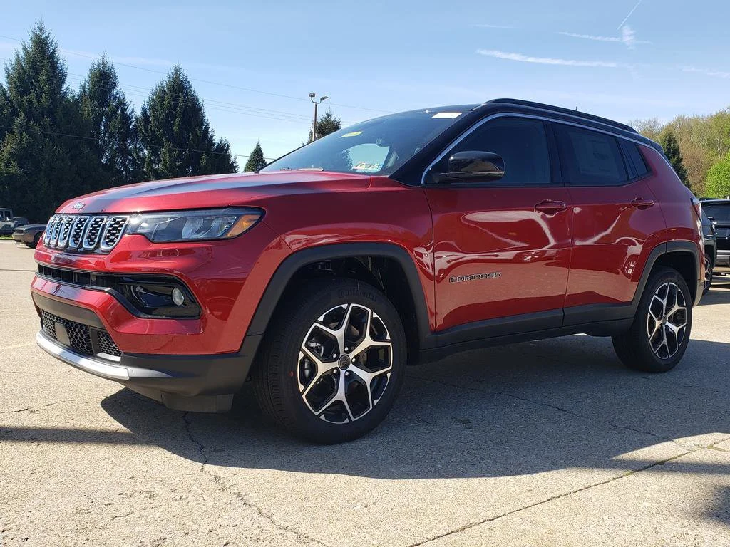 New 2026 Red Hot Pearl-Coat Exterior Paint Jeep Limited image 8