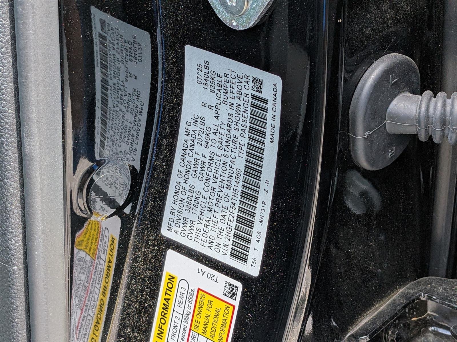 Used 2026 Crystal Black Pearl Honda Sport image 32