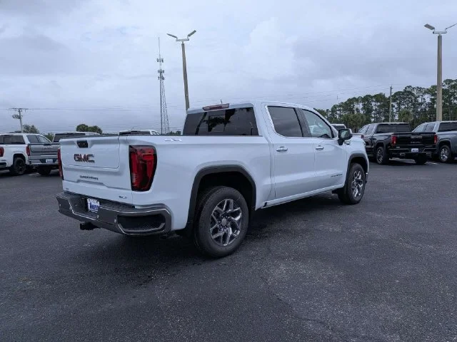 New 2026 Glacier White Tricoat GMC SLT image 3