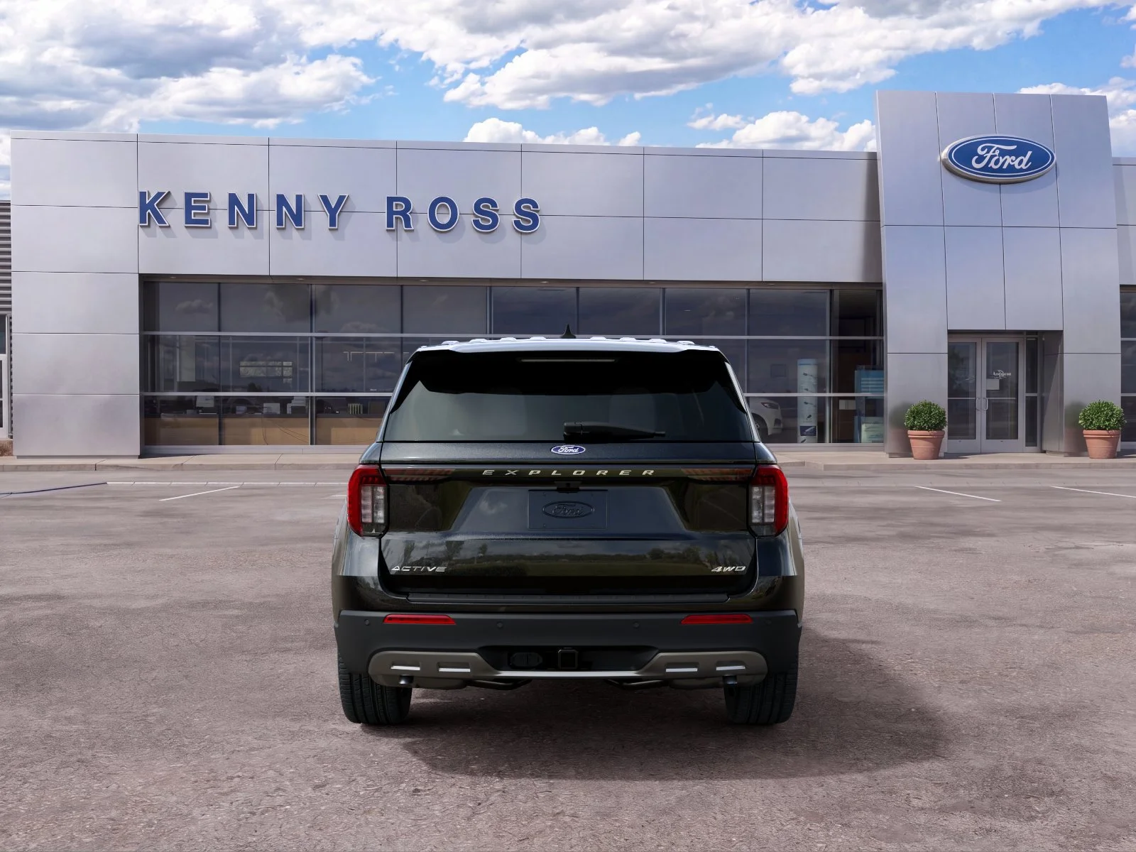 New 2027 Agate Black Metallic Ford Active image 5
