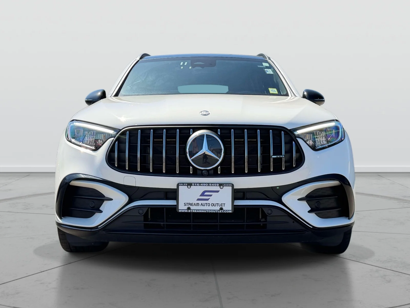 Used 2025 White Mercedes-Benz GLC 43 AMG® image 2