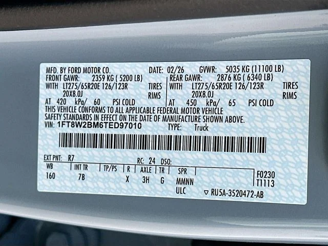 New 2026 Gray Metallic Ford Platinum image 21