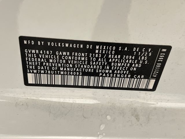 New 2026 White Volkswagen 1.5T SE image 21