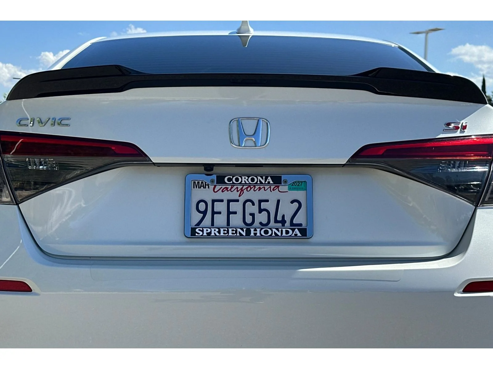 Used 2023 Platinum White Pearl Honda 4DR MT image 49