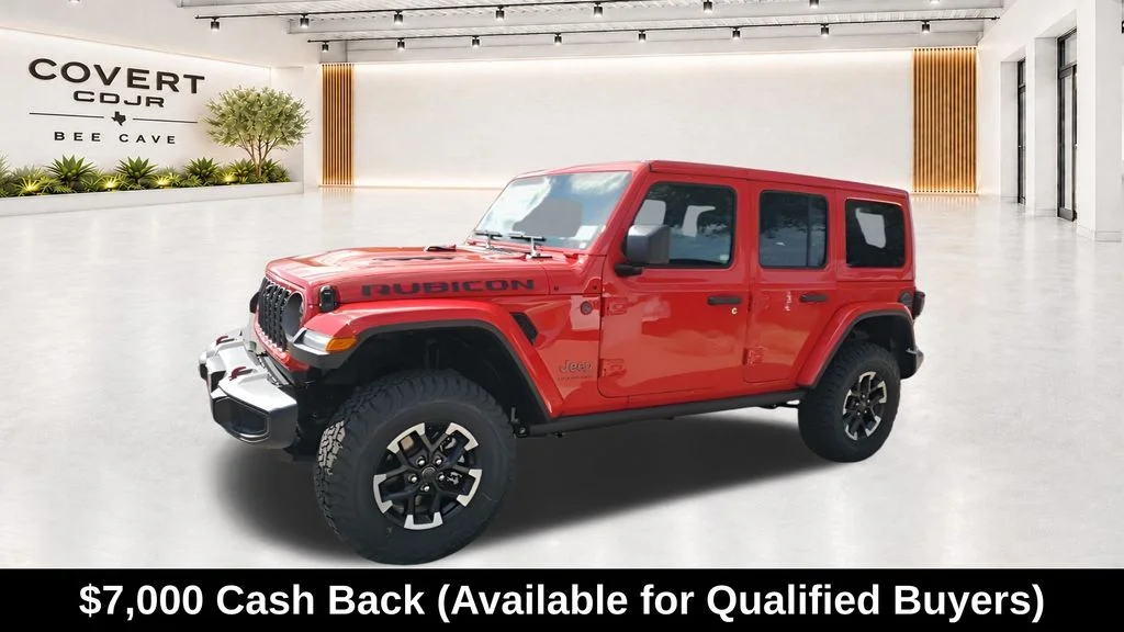 New 2026 Firecracker Red Clearcoat Jeep Rubicon image 4