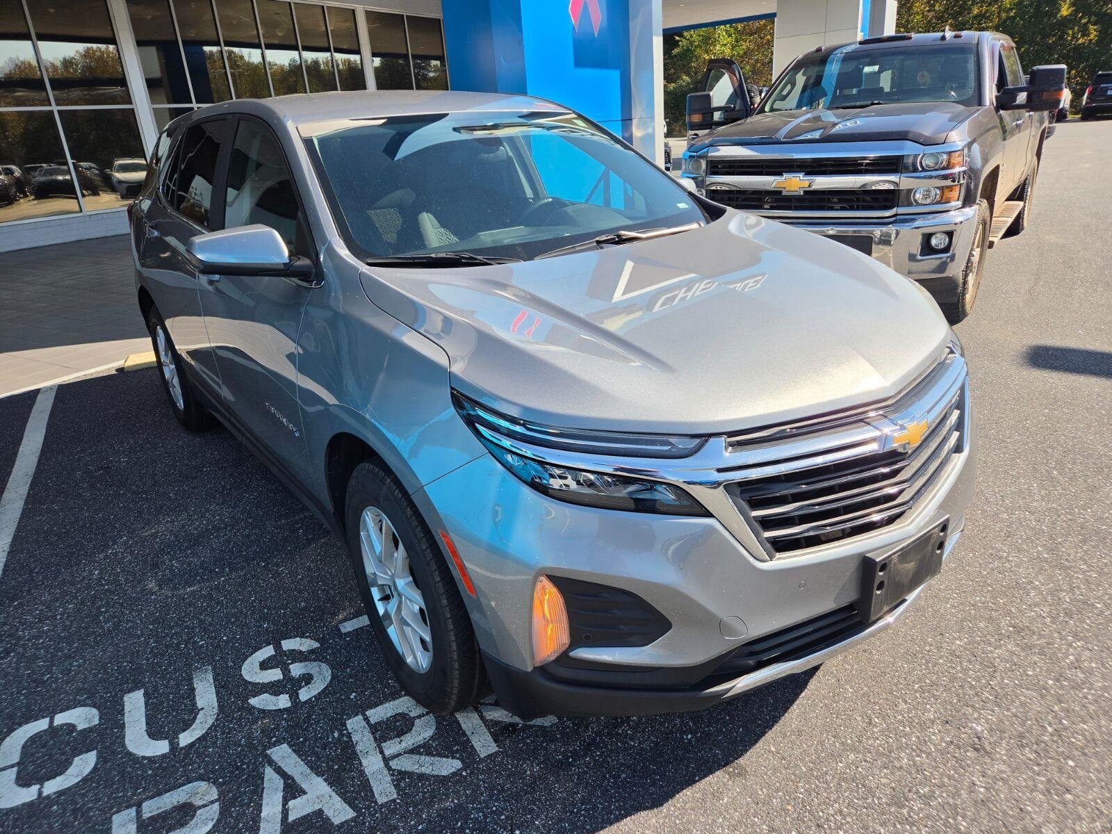 Used 2024 Sterling Gray Metallic Chevrolet LT image 3