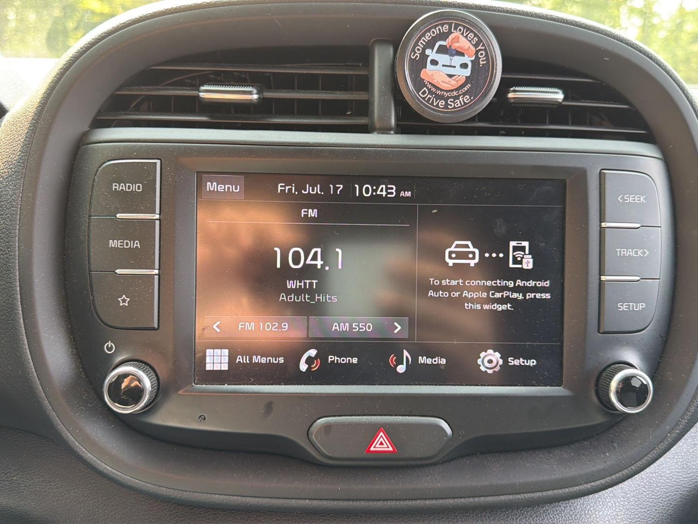 Used 2023 Fusion Black Kia LX image 15