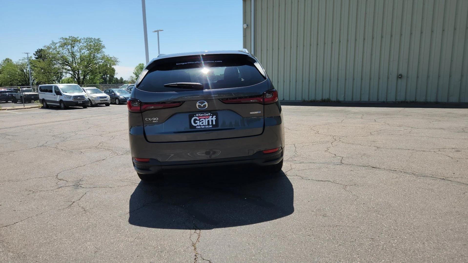 Used 2024 Machine Gray Metallic Mazda Preferred image 7
