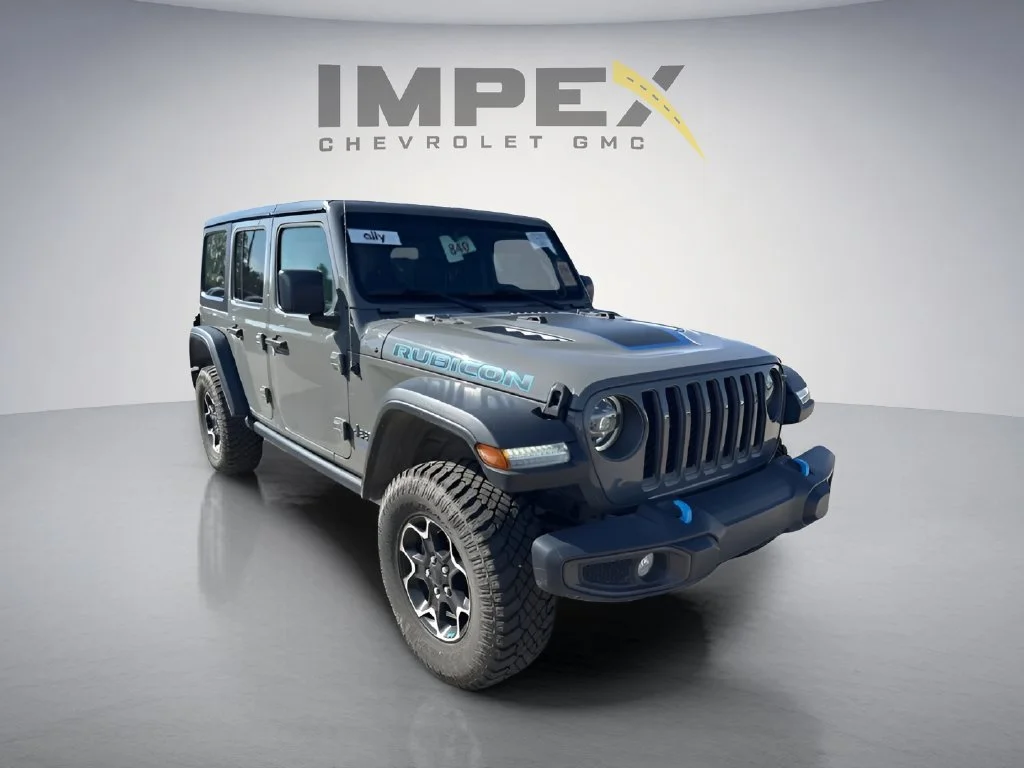 Used 2022 Gray Jeep Unlimited Rubicon image 5