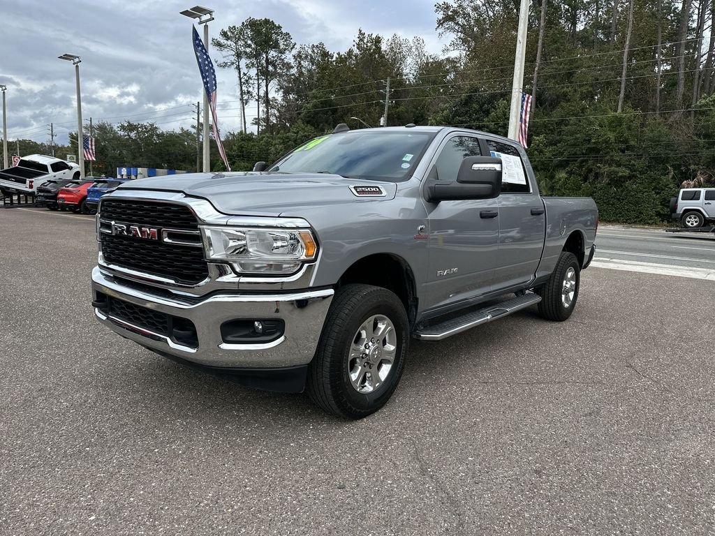 Used 2024 Billet Silver Metallic Clearcoat Ram Big Horn image 12