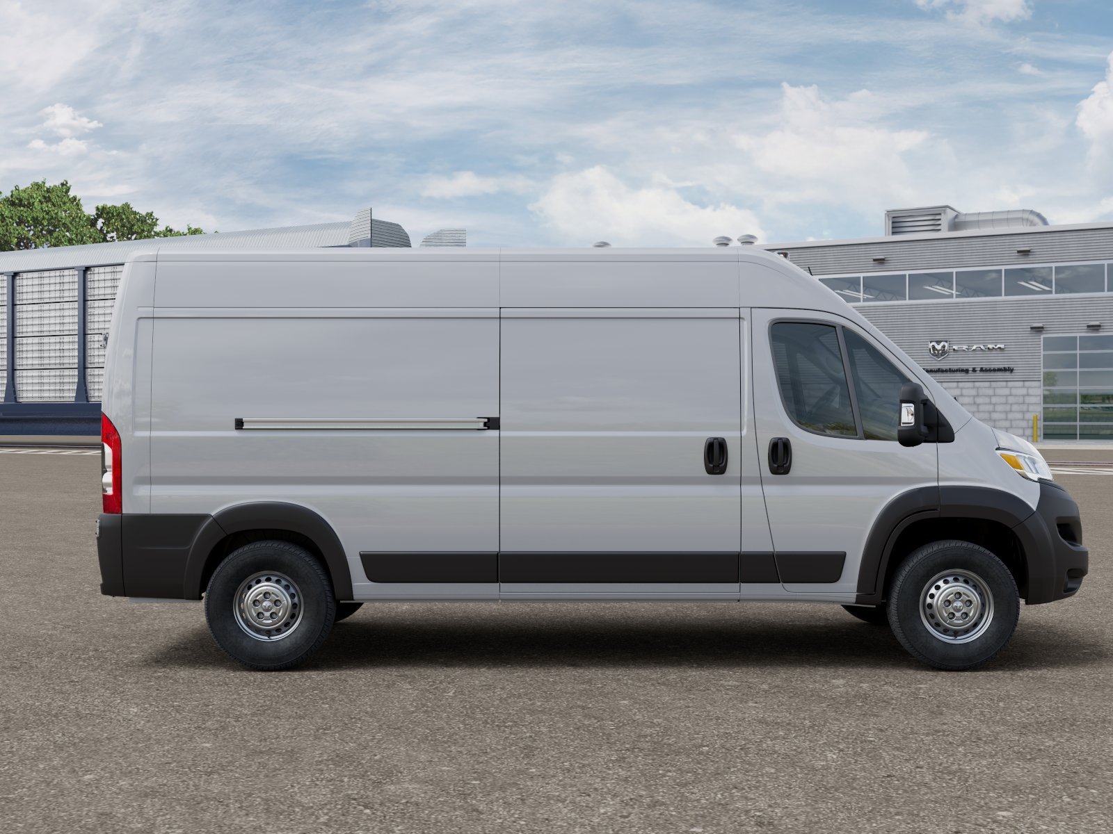 New 2026 Bright White Clear-Coat Exterior Paint RAM  image 12