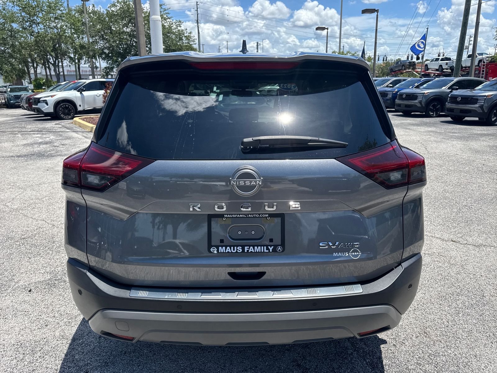 Certified Used 2023 Gray Nissan SV image 6
