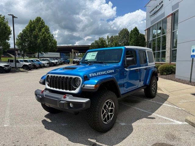 New 2026 Hydro Blue Pearl-Coat Exterior Paint Jeep Rubicon image 2