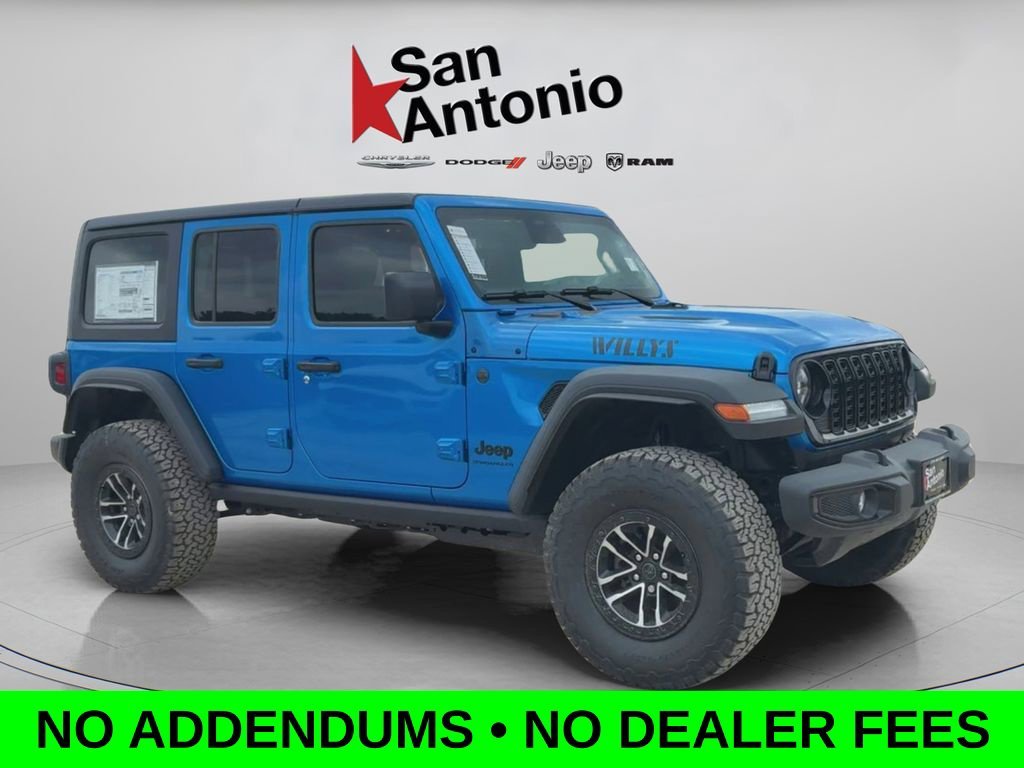New 2026 Hydro Blue Pearl-Coat Exterior Paint Jeep Willys image 1