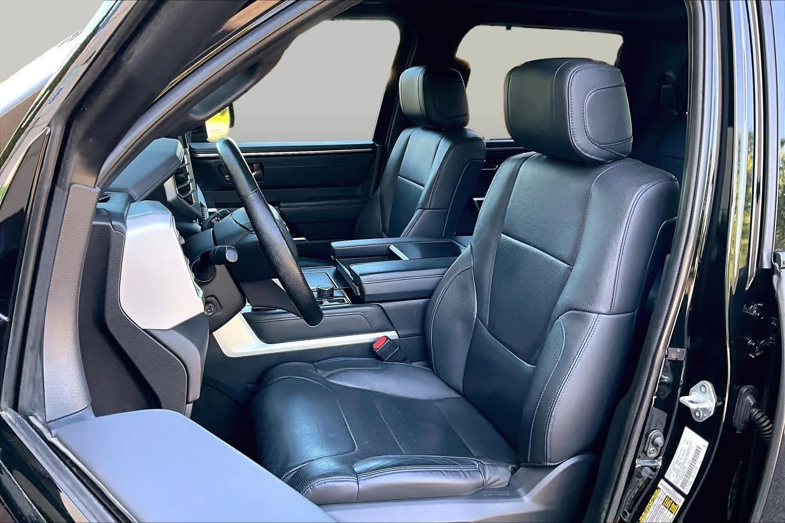 Used 2023 Midnight Black Metallic Toyota Platinum image 9