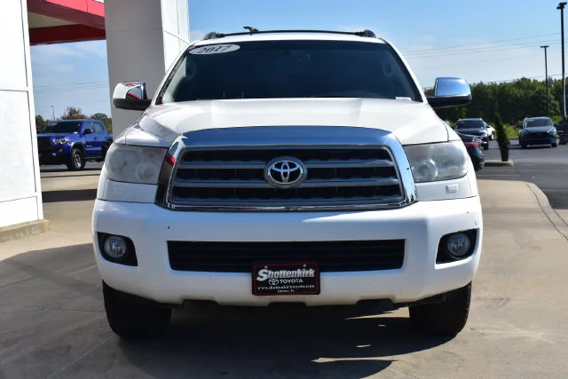 Used 2017 White Toyota Limited image 3