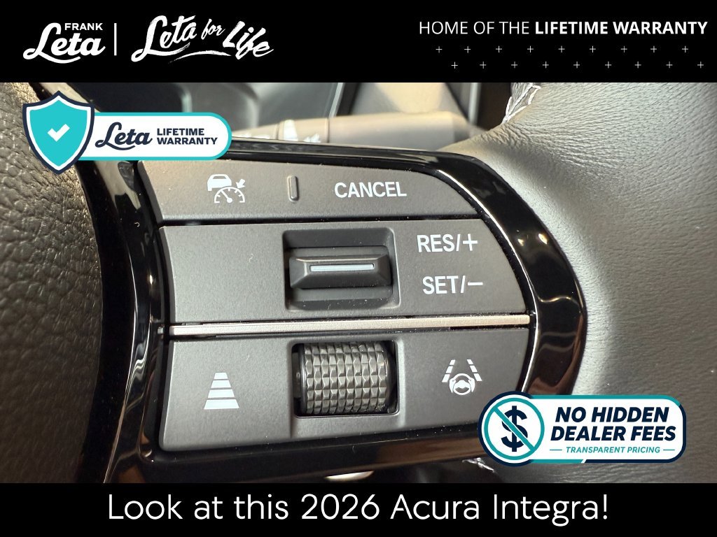 New 2026 Platinum White Pearl Acura w/A-Spec Package image 24