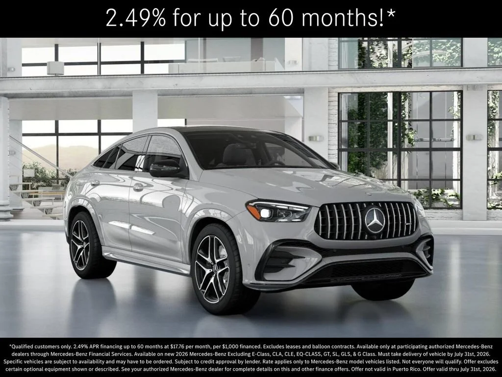 New 2026 MANUFAKTUR Alpine Grey Mercedes-Benz AMG® GLE 53 4MATIC+ Coupe image 52