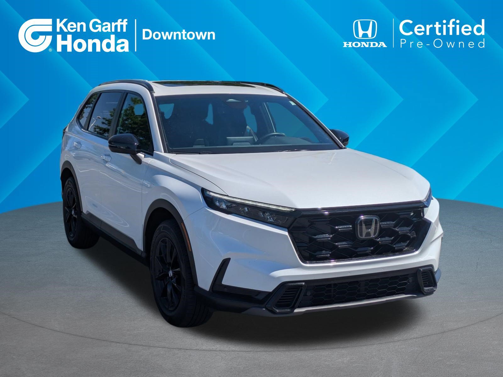 Certified Used 2026 Platinum White Pearl Honda Sport-L image 1