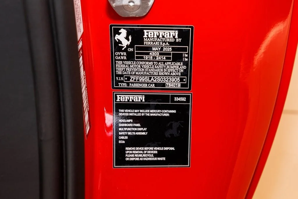 Used 2025 Rosso Corsa Ferrari  image 16