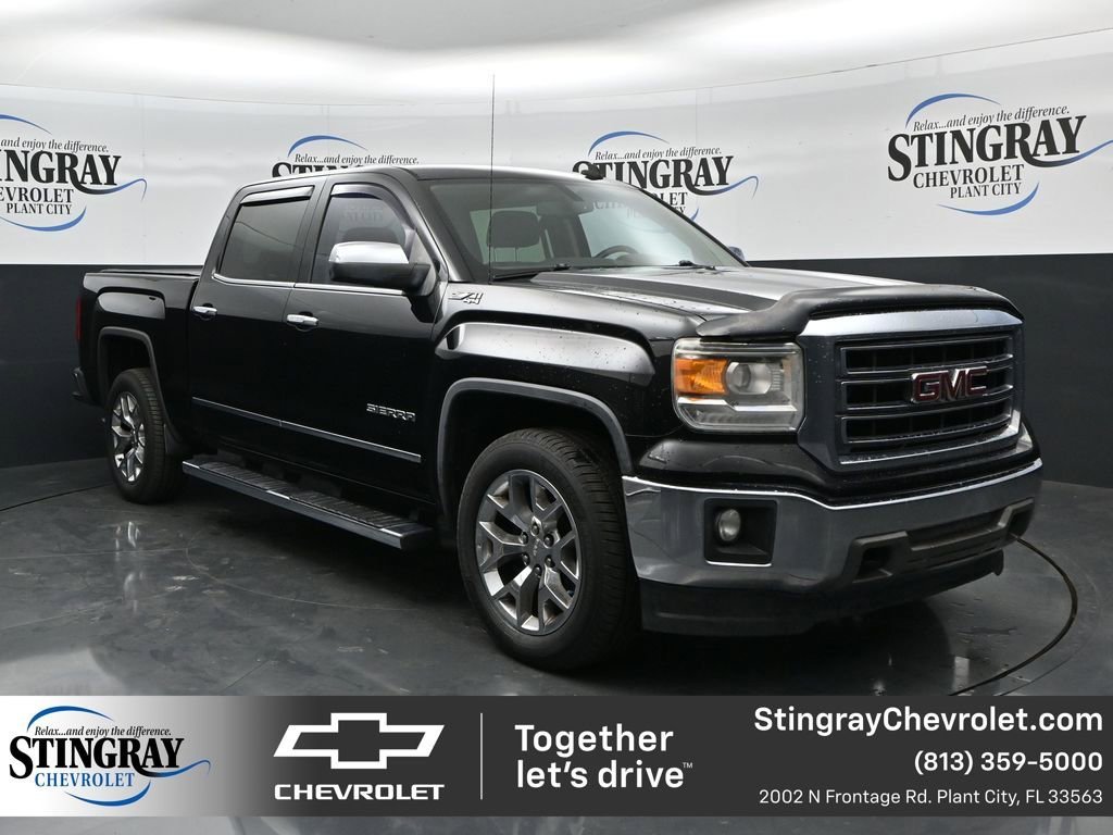 Used 2014 ONYX BLACK GMC SLT image 1