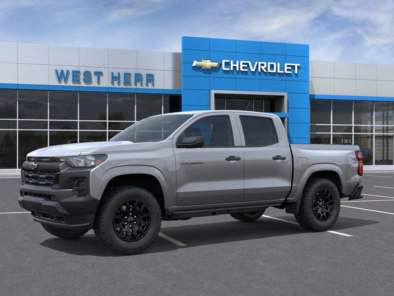 New 2026 Sterling Gray Metallic Chevrolet WT image 2