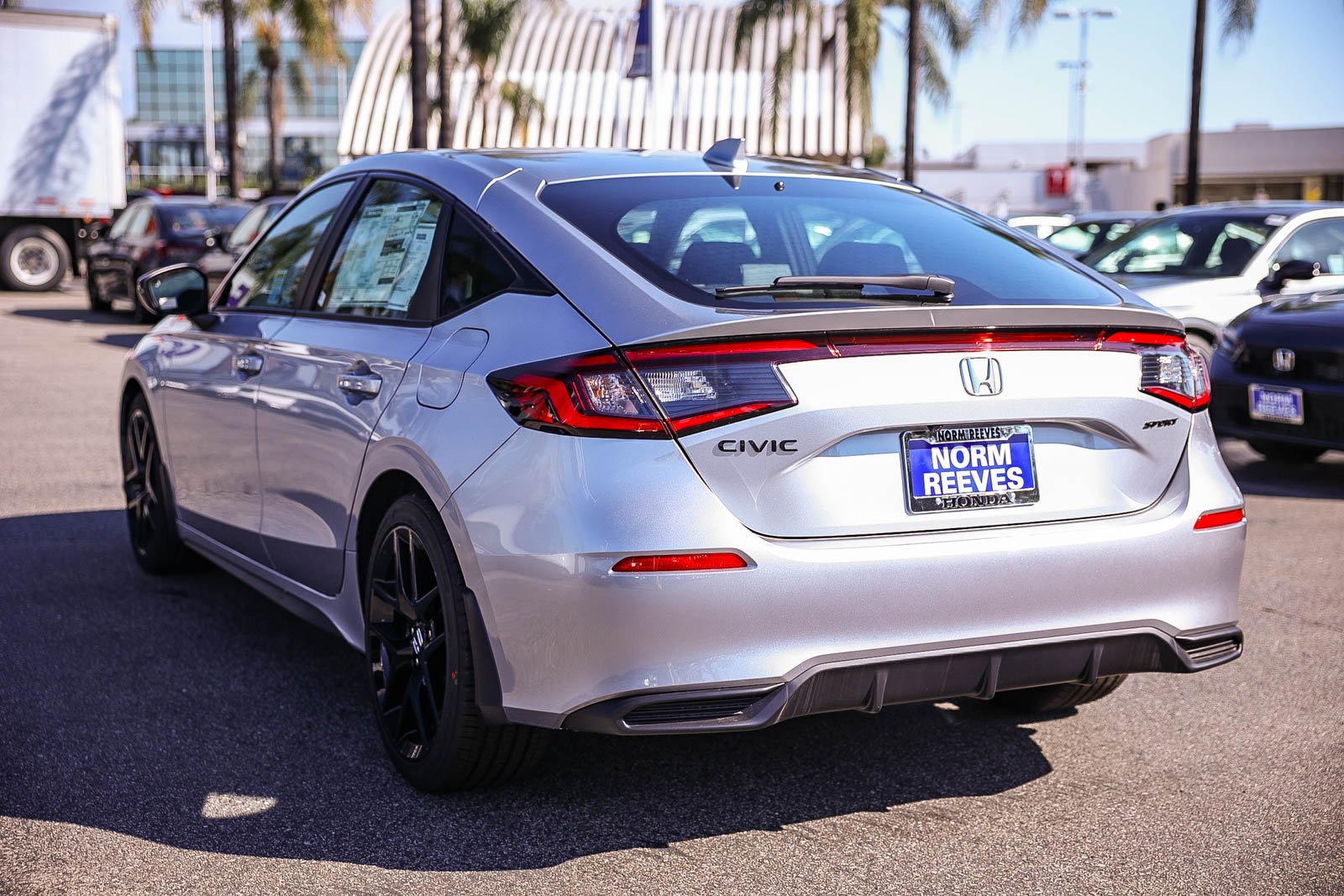 New 2026 Solar Silver Metallic Honda Sport CVT image 4