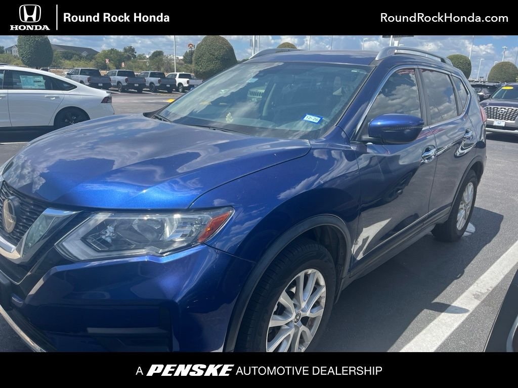 Used 2020 Caspian Blue Metallic Nissan SV image 1