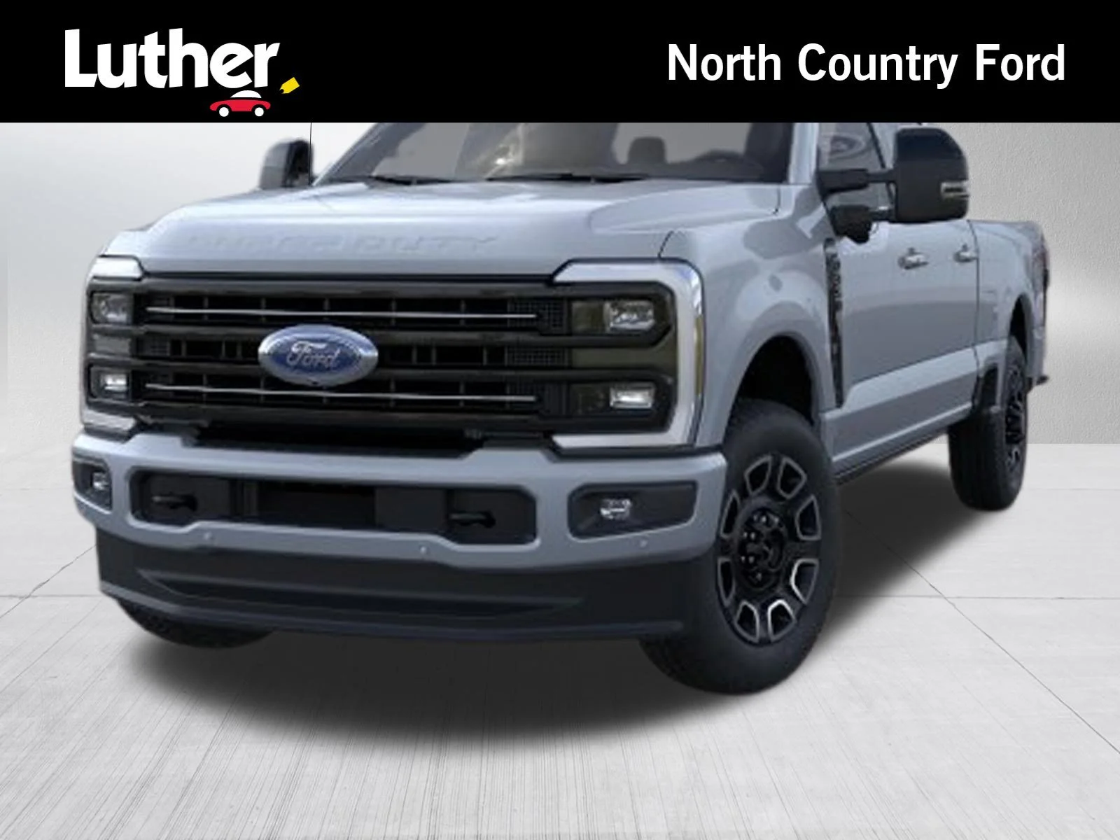 New 2026 Glacier Gray Metallic Tri-Coat Ford F-350® Platinum® image 2