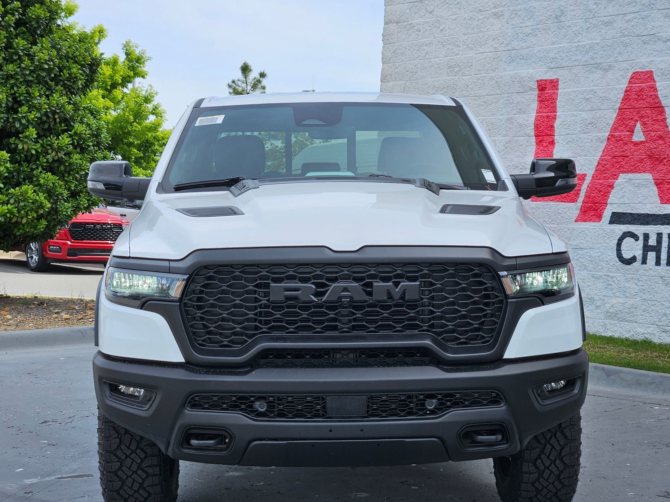New 2026 Bright White Clear-Coat Exterior Paint RAM Rebel image 2