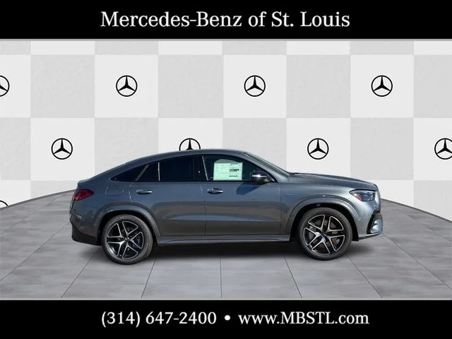 New 2026 Selenite Grey Metallic Mercedes-Benz AMG® GLE 53 4MATIC+ Coupe image 2