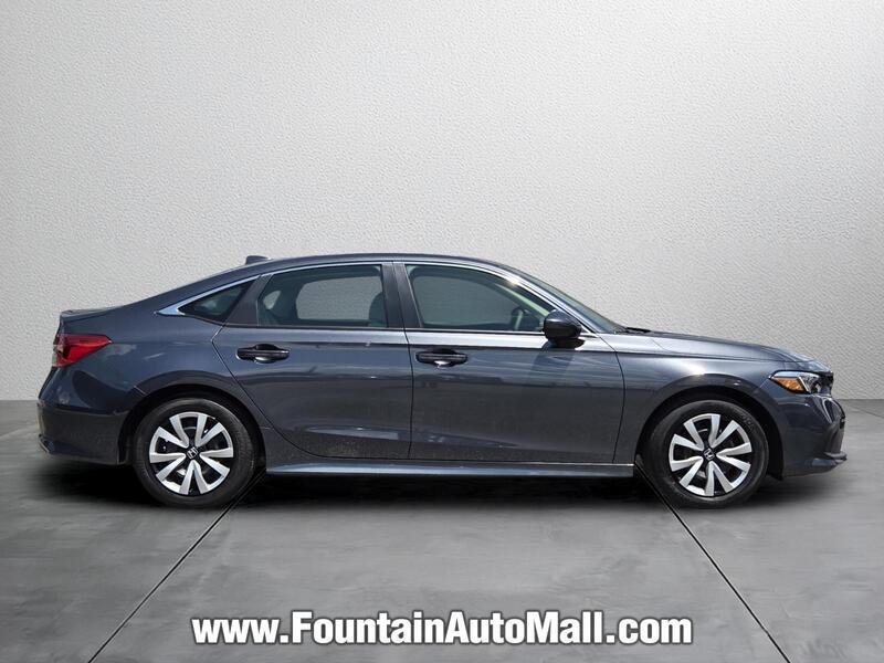 Used 2024 Meteorite Gray Metallic Honda LX CVT image 5